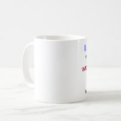 Tasse drôle de travail : Tasse de café de bureau (Devant gauche)