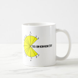 Tasse drôle de trigonométrie