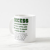 Tasse drôle de véritable succès (Devant gauche)