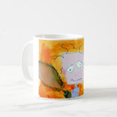 Tasse drôle de visage (Devant gauche)