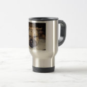 Tasse drôle de voyage de café (Devant droit)