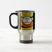 Tasse drôle de voyage de géologue (Gauche)