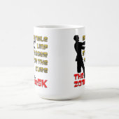 Tasse drôle de Zombie 5K (Centre)