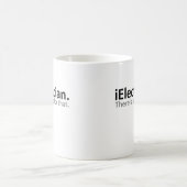 Tasse drôle d'électricien (Centre)