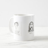 Tasse drôle d'énonciations (Devant gauche)