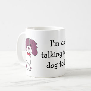 Tasse drôle d'épagneul