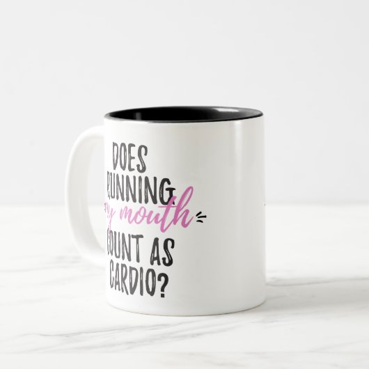 Tasse drôle d'exercice (Devant gauche)