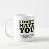 Tasse Drôle d'Existence Sans Enthousiasme (Gauche)