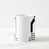 Tasse drôle d'idiot de pêche Humour (Centre)
