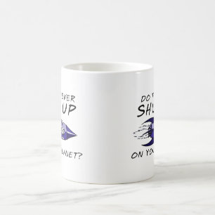 Tasse drôle d'insulte humour ferme-la