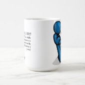 Tasse drôle d'interruption (Centre)
