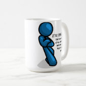 Tasse drôle d'interruption (Devant droit)