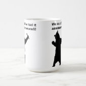Tasse drôle d'ours qui chante (Centre)