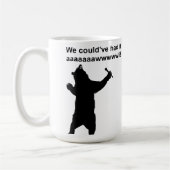 Tasse drôle d'ours qui chante (Gauche)
