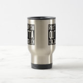 Tasse drôle droite d'Outta New York (Centre)