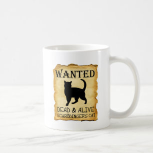 Tasse drôle du chat de Shrodinger