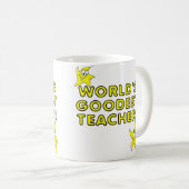 Tasse drôle du meilleur professeur du monde (Devant droit)