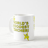 Tasse drôle du meilleur professeur du monde (Devant gauche)