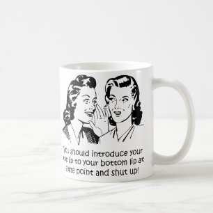 Tasse Drôle Fermée Bouche à Bouche ou Tasse de Voy