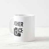 Tasse Drôle Flasher (Devant gauche)