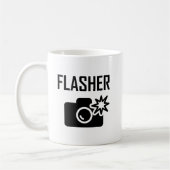 Tasse Drôle Flasher (Gauche)