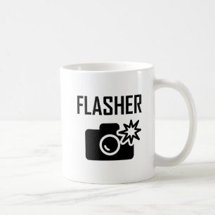 Tasse Drôle Flasher