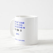 Tasse Drôle Fou Furieux (Devant gauche)