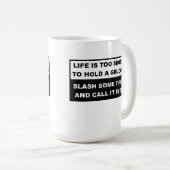 Tasse Drôle "Garder Rancune" (Devant droit)