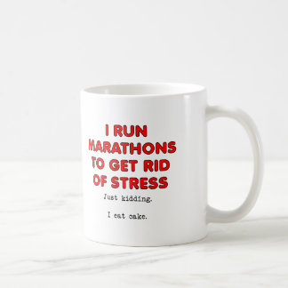 Tasse drôle "Gâteau contre le stress"