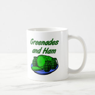 Tasse drôle Grenades et Jambon