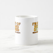 Tasse drôle hors du lit (Centre)