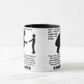 Tasse Drôle Ingénieur Conseils Paternels (Centre)
