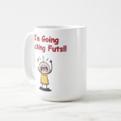 Tasse drôle Je deviens complètement fou (Devant gauche)