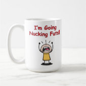 Tasse drôle Je deviens complètement fou (Gauche)
