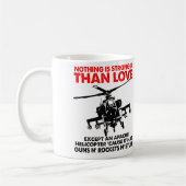Tasse drôle L'amour est fort (Gauche)