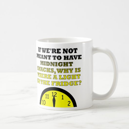 Tasse Drôle Lampe Frigo Collations de Minuit (Droite)