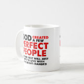 Tasse Drôle Main Gauche Parfaite (Devant gauche)