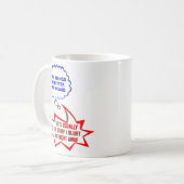 Tasse drôle non dite à haute voix (Devant gauche)