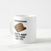 Tasse drôle pas comment vous le mangez (Devant gauche)