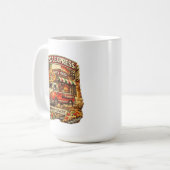 Tasse Drôle Pizza Time – Mug Café Mignon pour les (Devant gauche)