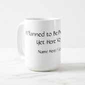 Tasse Drôle Planifiée Productive (Devant gauche)