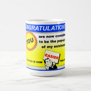 Tasse Drôle Pop-Up de Ma Vie