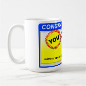 Tasse Drôle Pop-Up de Ma Vie (Gauche)