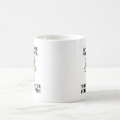 Tasse Drôle pour Amoureux de Café (Centre)