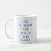 Tasse Drôle pour Beau-Père (Gauche)