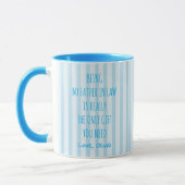 Tasse Drôle pour Beau-Père (Gauche)