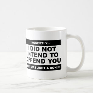 Tasse Drôle pour Blesser Volontairement