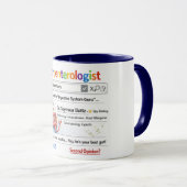 Tasse drôle pour gastroentérologue (Devant droit)