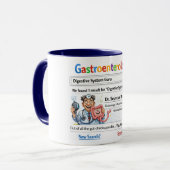Tasse drôle pour gastroentérologue (Devant gauche)