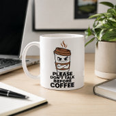 Tasse drôle pour introverti 'S'il vous plaît ne pa
